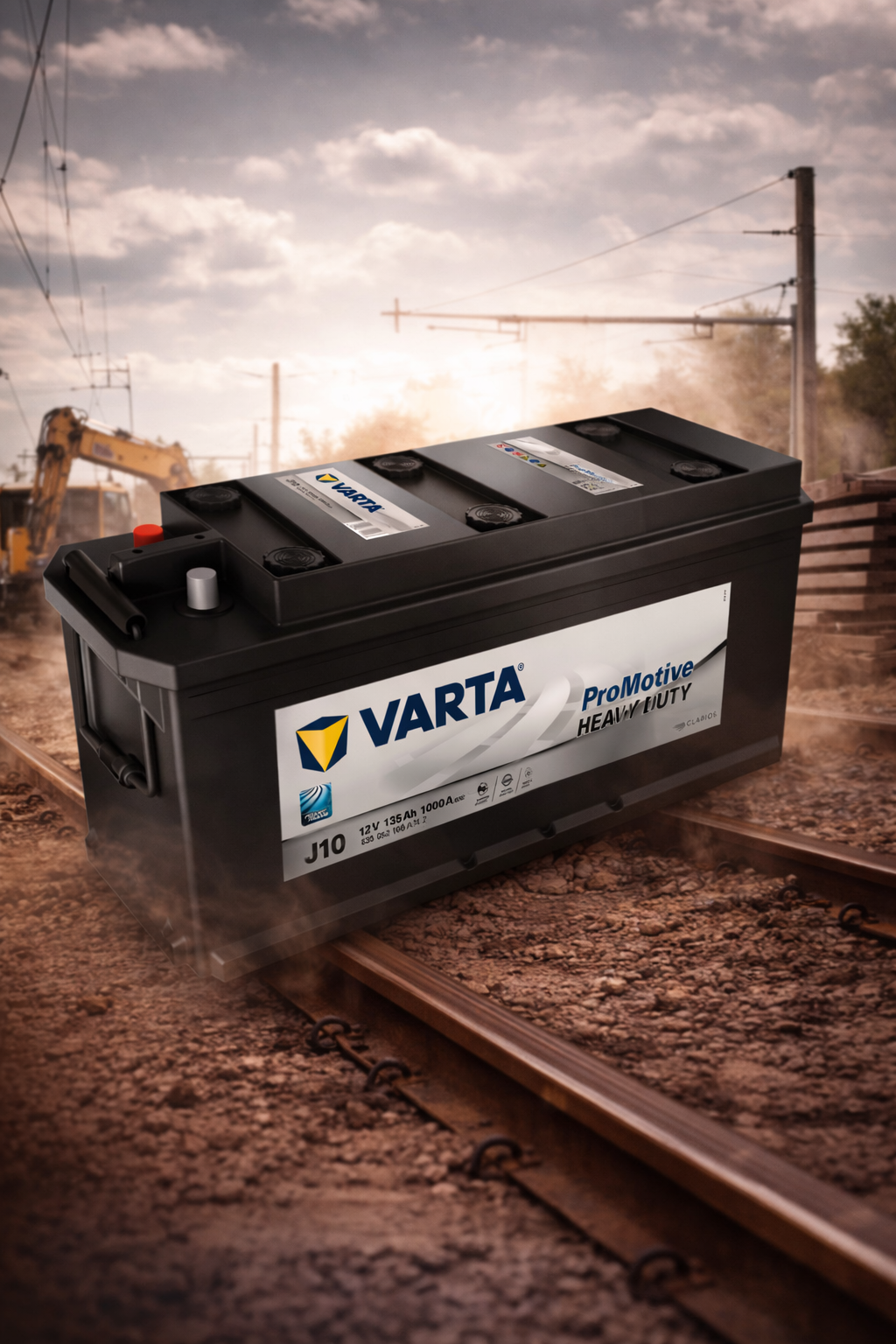 Starterbatterie 12V 140AH Liebherr OE Vergleichsnummer 6001692