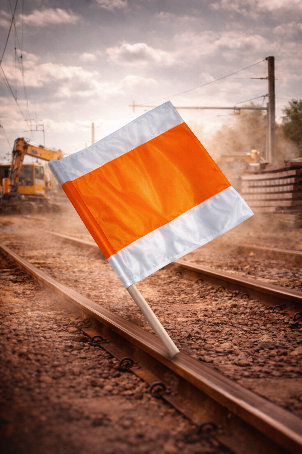 Warnflagge p.f. Liebherr 7006882