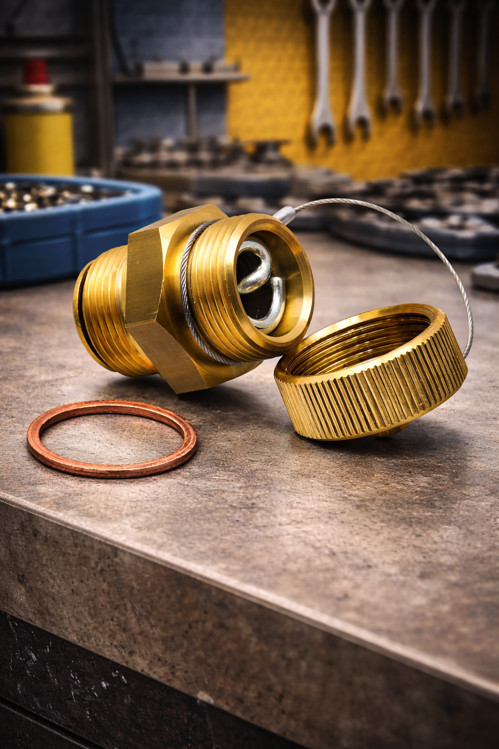 Ablassventil p.f. Liebherr 10032906 / MAN 51.90310-7002