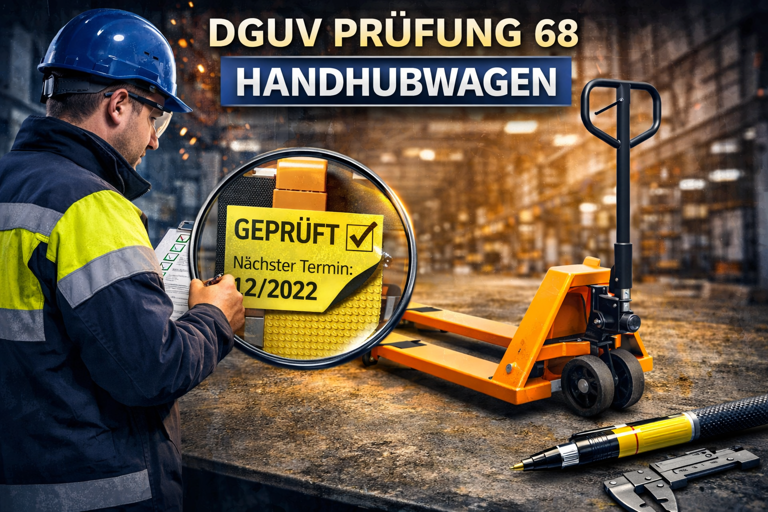DGUV 68 - Handhubwagen